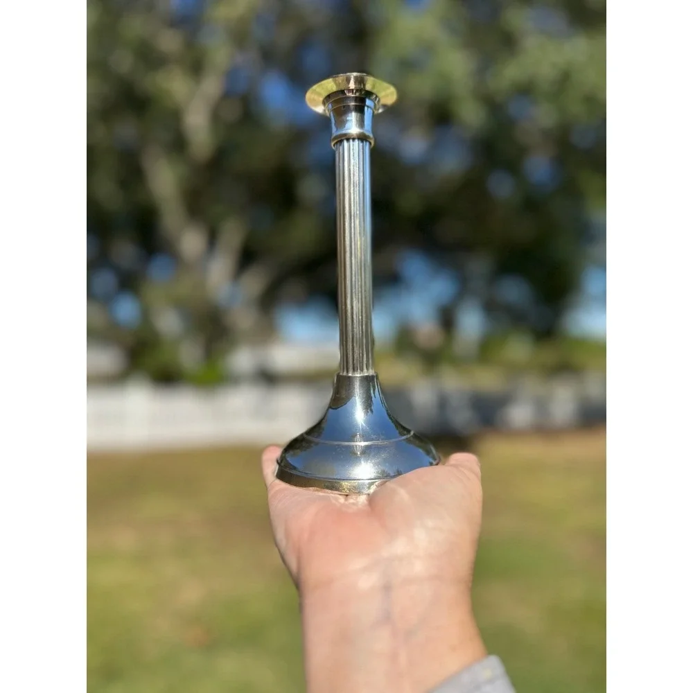Vintage International‎ Silver Co. Silver Plated Candlestick 8